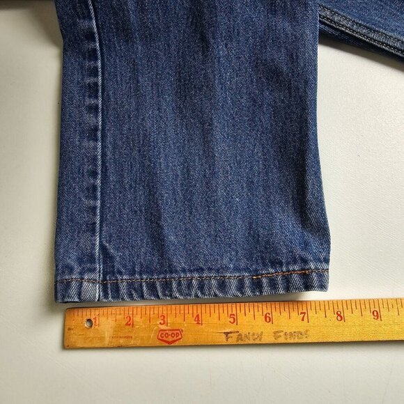 Levi’s 505 Mens Straight‎ Fit Jeans Size 34x32 (fits 32x30) Medium Wash Denim - Picture 14 of 15